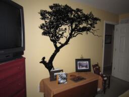 Large Wall Tree Decal Forest Decor Vinyl Sticker Highly Detailed Removable Nursery 1131 - 5 Feet Tall - thumbnail 2