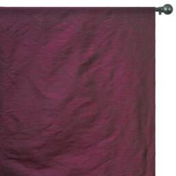 Fuchsia & Green Art Silk Curtain Panels, Faux Curtains - Rod Pocket, Grommet, Box Pleat, Three Pinch Pleat, Tab Top Plain Ring Top - thumbnail 3