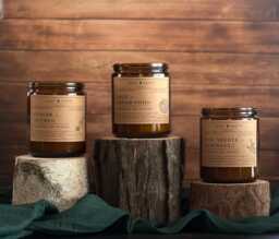 The Autumn Collection - Set Of Three Essential Oil Candles - thumbnail 1