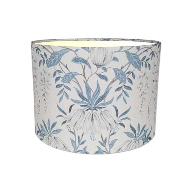 Lampshades in Laura Ashley Parterre Off White Seaspray Fabric Handmade Various Sizes Free Delivery - image 1