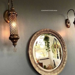 Indoor/Outdoor Sconce, Wall Lamp, Wall Sconce, Morocco Wall Light, Morocco Lighting, Turkish Light, Morocco Lamp, Morocco Lantern, Patio Exterior - thumbnail 2