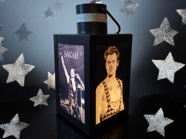 Harry Styles Led Lamp Custom Photo Lantern, Fan Gift - image 1