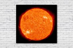 Large Sun Poster, Poster Of The Sun, Nasa, Solar System, Space, Decor, Educational, Wall Art, Canvas, Vinyl, Decal