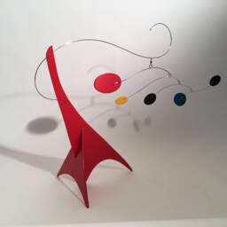 Peacenik Stabile, Mid-Century Modern Mobile Art Sculpture Tabletop Home Decor Kinetic Mcm - thumbnail 2