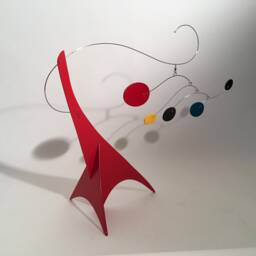 Peacenik Stabile, Mid-Century Modern Mobile Art Sculpture Tabletop Home Decor Kinetic Mcm - thumbnail 1