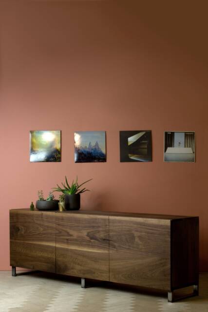 Konk ??? Waldon Cabinet Bespoke Sizes Available Mid Century Solid Walnut Sideboard, Modern Tv Stand With Cupboard - image 1