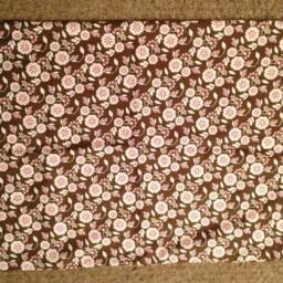 Pink & Brown Flower Pillow Case - thumbnail 3