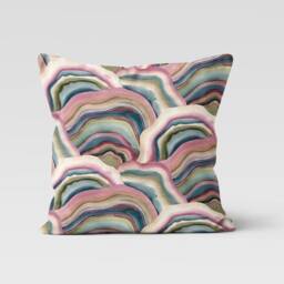 Abstract Floral Pillow Cover, Mid Century Modern Cushion Case, Minimalist Drawing Bedroom Throw Top, Living Room Decoration - thumbnail 3