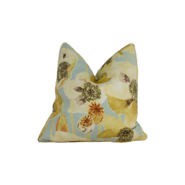 Sanderson - Embleton Sienna/Dove Self Piped Cushion Cover Throw Pillow Designer Home Decor - image 1
