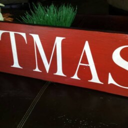 Merry Christmas Sign Rustic Horizontal Distressed Wood Extra Large Wall Hanging Porch Primitive Decoration - thumbnail 4