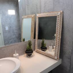 "Peruvian Mirrors ""Salom??nico Blanco Wash" - thumbnail 3