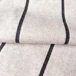 1537. Handmade Black Stripe Linen Blend Cushion Cover, Various Sizes - thumbnail 3