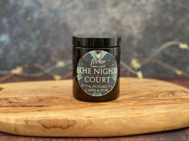 The Night Court - A Of Thorns & Roses Sarah J Maas Soy Wax Candle - image 1