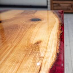 Custom Made Epoxy Wood Resin Table Ep - thumbnail 4