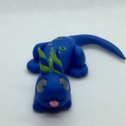 Lucee Polymer Clay Dragon - thumbnail 2
