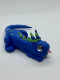 Lucee Polymer Clay Dragon - thumbnail 1