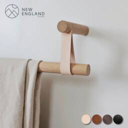 Curtain Rod Holder/Pole Holder, Leather Strap Curtain Hanger, Bracket. Not Included - thumbnail 3