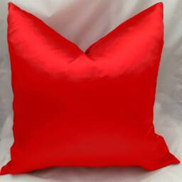 Red Pillows, Red Satin Pillow Covers, Christmas Pillow, Decor, Valentine's Day Pillow Cover, Decor - thumbnail 2