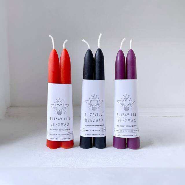 Three Pairs Of Beeswax Candles - 6 - image 1