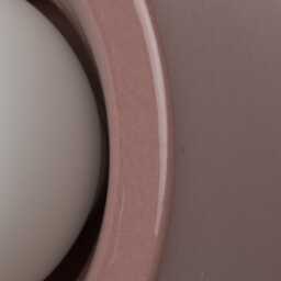 Modern Minimalist Ceramic Wall Lamp, Flush Mount Sconce, Round Lamp Holder, Surface Lighting Fixture, Housewarming Gifts - thumbnail 3