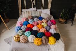 Decorative Pillows Nursery Knotted Pillow Knot Ball Small Cushion Sale - thumbnail 1