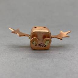 Handmade Copper Character Felicity Flappit Recycled Sculpture - thumbnail 3