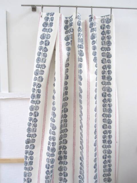 Sale% Bolzano Linen Fabric Borders Alpine Country House Sold By The Meter Fabric Tissu Curtain Nya Nordiska 2 Colors - image 1