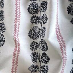 Sale% Bolzano Linen Fabric Borders Alpine Country House Sold By The Meter Fabric Tissu Curtain Nya Nordiska 2 Colors - thumbnail 2