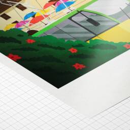 Lviv, Ukraine Travel Poster - Ukranian Wall Art - thumbnail 3