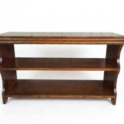Heritage Dark Oak Shoe Bench, Hallway Entrance Tidy, 120cm Or 90cm Footwear Storage Rack - thumbnail 3