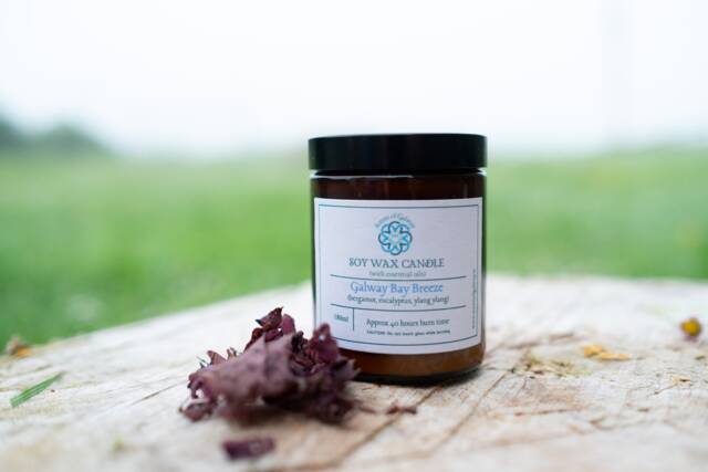 Galway Bay Breeze Soy Wax Candle With Essential Oils - image 1