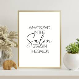 Salon Decor Lash Nail Tech Make Up Artist Aesthetics Print Hairdresser Gifts Wall Beautician Poster Beauty Gift - thumbnail 3