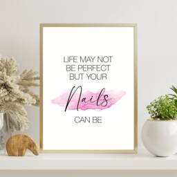 Salon Decor Lash Nail Tech Make Up Artist Aesthetics Print Hairdresser Gifts Wall Beautician Poster Beauty Gift - thumbnail 2