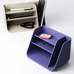 Desk Organiser - Notebook & Stationery Shelf Custom Colours Size - thumbnail 1