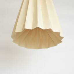 Brownfolds Beige Paper Origami Lampshade Tipi High Single Pack - thumbnail 2