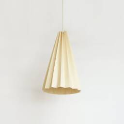 Brownfolds Beige Paper Origami Lampshade Tipi High Single Pack - thumbnail 1
