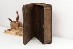 Book Sleeve, Memory Box, Wedding Keepsake Wood Box - thumbnail 1