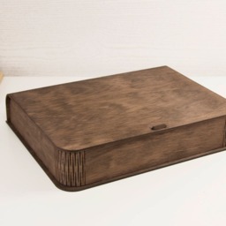 Book Sleeve, Memory Box, Wedding Keepsake Wood Box - thumbnail 2