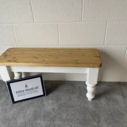 Wiltshire Classic Farmhouse Bench Finished Your Way - Table Not Included - thumbnail 3