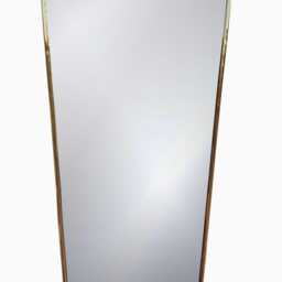 Wavy Mirror - Italian Style Brass Bathroom - thumbnail 3