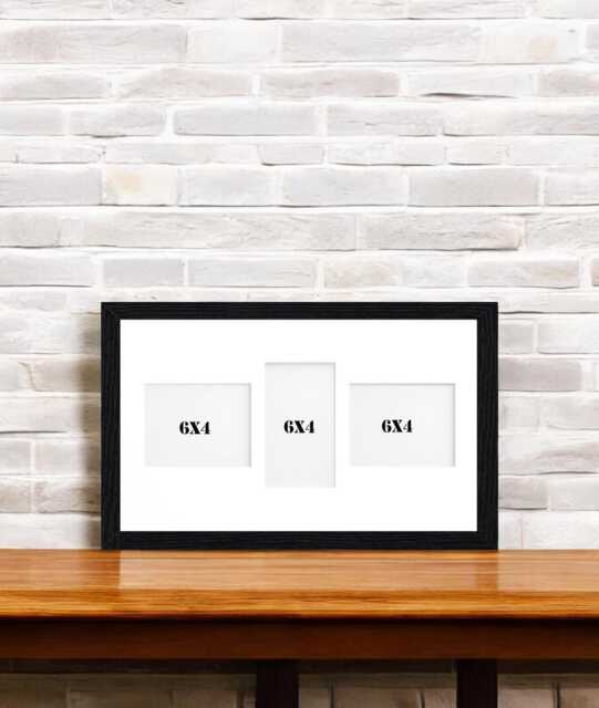 All Colours Photo Collage Frame, Display 6x4 Inch Photos, Multi Aperture Family Picture Frame - image 1