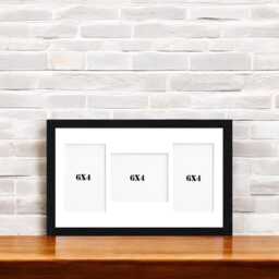 All Colours Photo Collage Frame, Display 6x4 Inch Photos, Multi Aperture Family Picture Frame - thumbnail 2