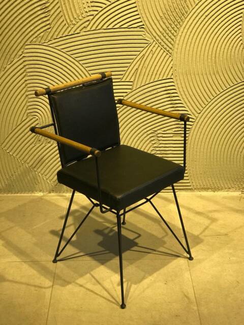 Dining Chairs, Kitchen Chairs, Living Room Chairs, Garden Modern Metal Wire Cafe Restaurant, Handmade - image 1