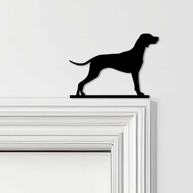 Door Topper Coonhound Dog Various Colours Top Of Decorative Sign - Sign, Novelty Wall Decor, Frame Art, Art - image 1