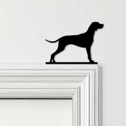 Door Topper Coonhound Dog Various Colours Top Of Decorative Sign - Sign, Novelty Wall Decor, Frame Art, Art - thumbnail 1