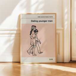 Dating Younger Men Retro Book Cover Print Mid-Century Modern Wall Art - thumbnail 3