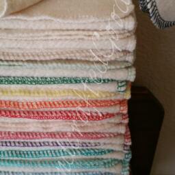 Organic Hemp Cotton Small Face Hand Towel Super Soft & Gentle Flat Shipping Rate - thumbnail 3