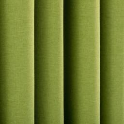 French Pleat Linen Look Curtains - Living Room Drapes 18 Colors - thumbnail 1