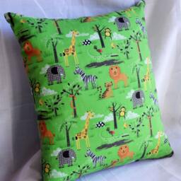 Personalised Elephant Cushion, Children's Kids Animal Name Zoo - thumbnail 4