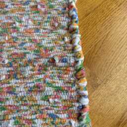 "Multi Color, Pastel Color Rug, 42"" L X 26" - thumbnail 2